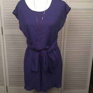 REBECCA TAYLOR Blue Dress. SZ 6 Deep Blue
